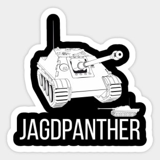 Jagdpanther German tank destroyer Sticker